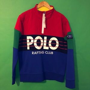 NWT Polo Hi Tech Rafting Pullover